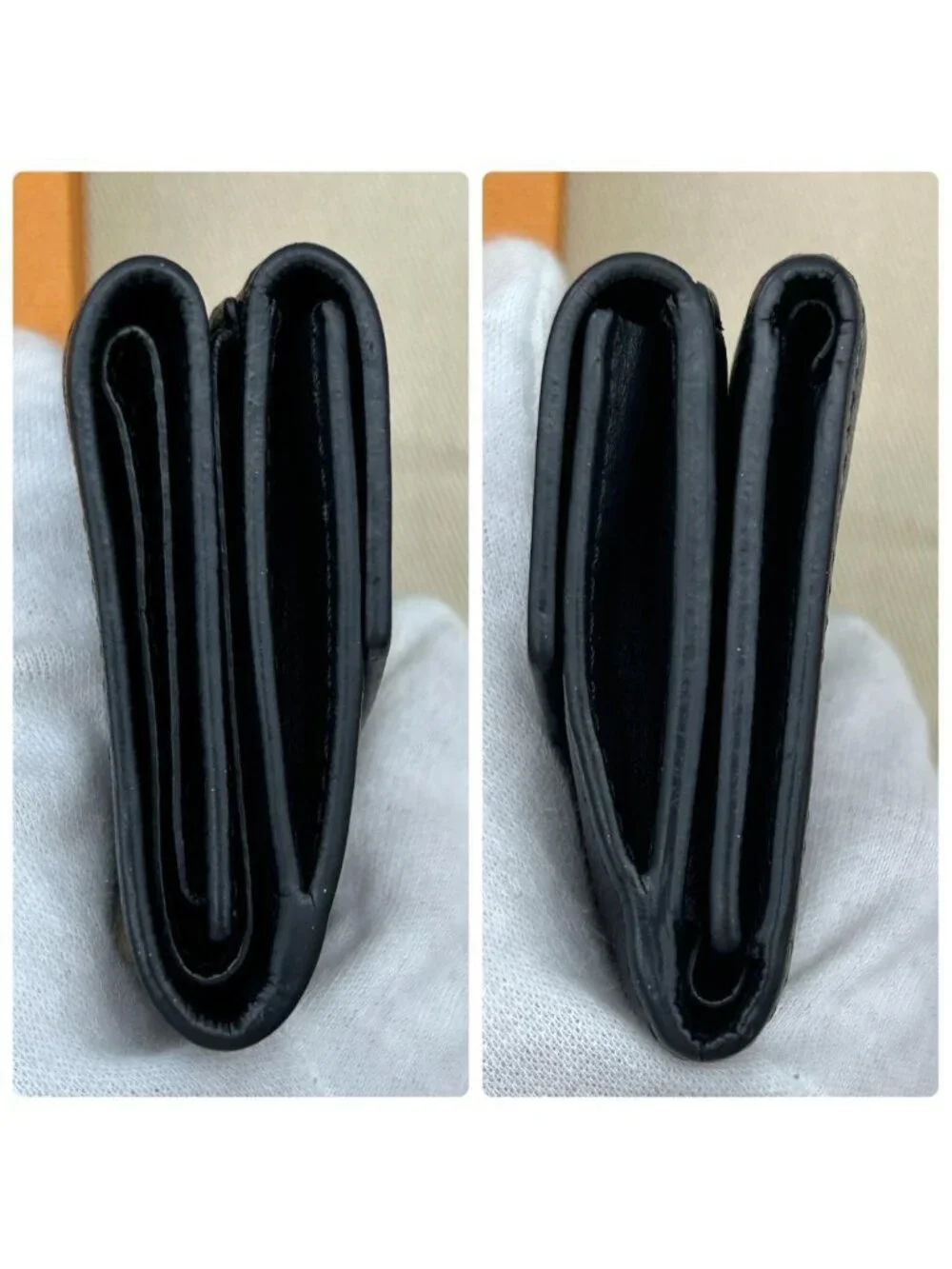 Louis Vuitton Portefeuille Lock Mini Fold Wallet